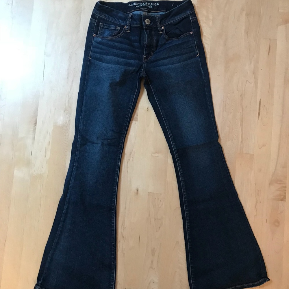 American Eagle Boho Artist Flare Jean - Size 6